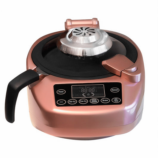 Full Automatic Cooking Machine,Intelligent Multi Cooker,Multi-Function  Non-Stick Pan Stir-Fry Machine Cooker,360° Rotating Heating Pot Stirrer,  for